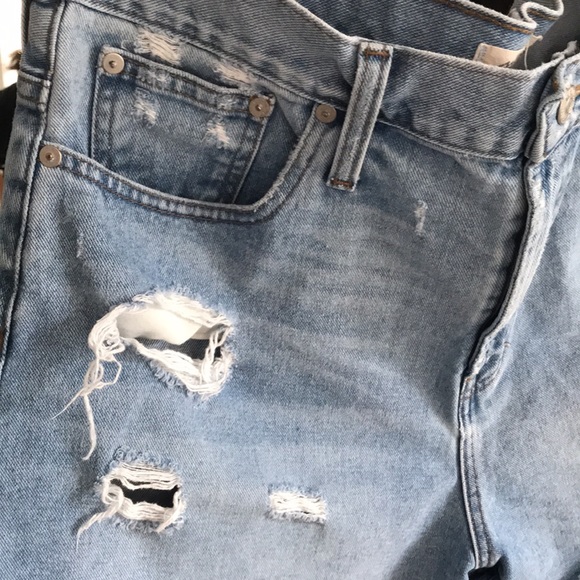 Madewell The Perfect Jean Distressed Denim Shorts 100% Cotton - Picture 7 of 11